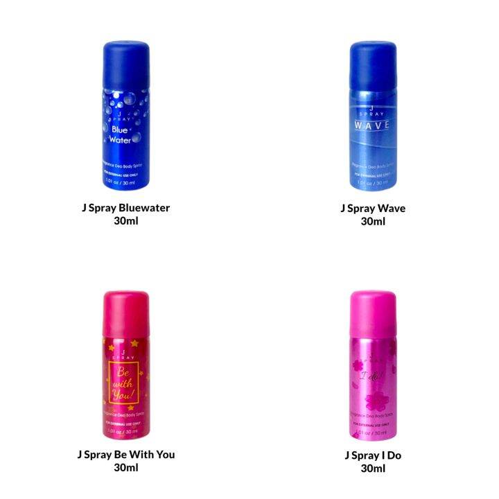 J Spray Deo Body Spray 30ml Original Fragrance Lazada PH