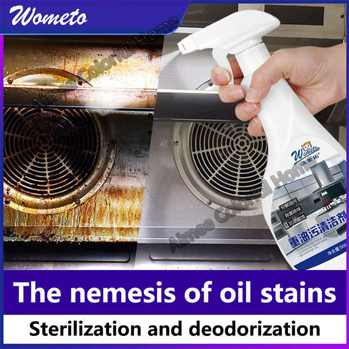 Stain Remover Kitchen Oil Cleaner Multipurpose Cleaner Degreaser 500ML