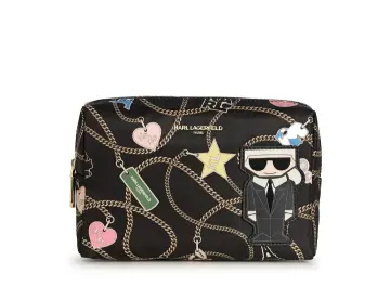 Karl Lagerfeld cosmetic pouch, Women's Fashion, Bags & Wallets, Purses &  Pouches on Carousell