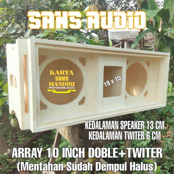 Box speaker line array 10 inch doble plus twiter Lazada Indonesia