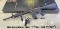 ปืนบีบีกัน รุ่น GOLDEN EAGLE F6652 SR25 AEG มาพร้อมแบตเตอรี่ที่ชาร์จ