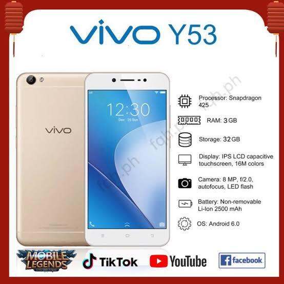 vivo y 53 f