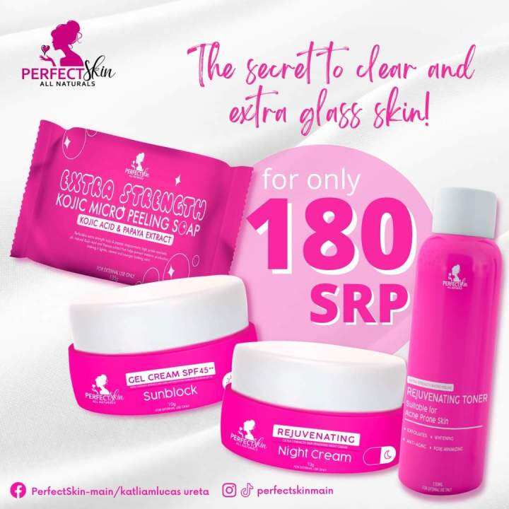 Perfect Skin Rejuvenating Set Extra Strength Lazada Ph