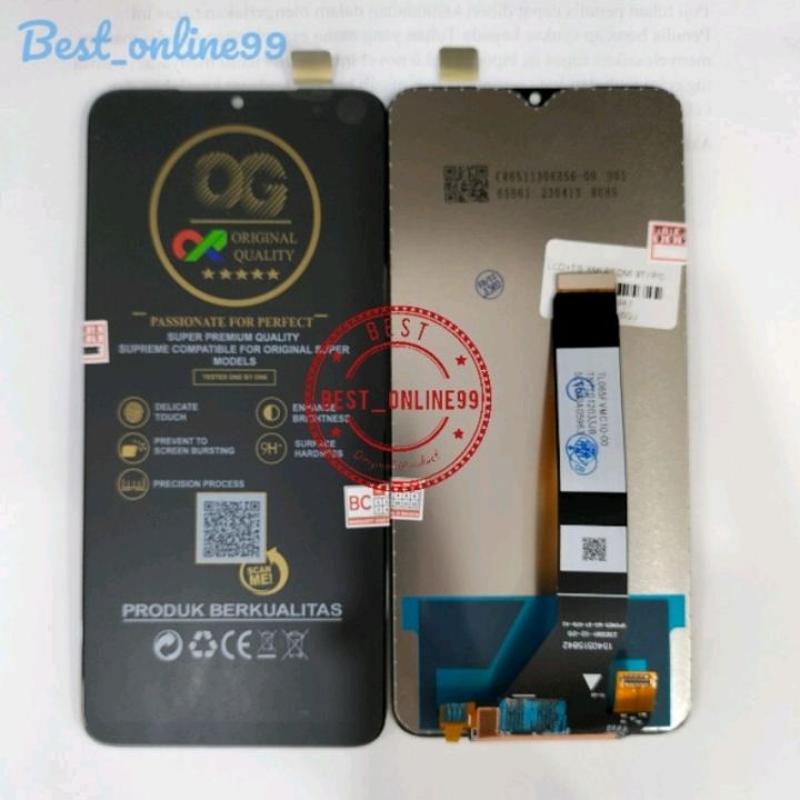 Lcdtouchscreen Xiaomi Redmi 9tpoco M3 Black Og Super Lazada Indonesia 8291