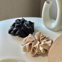 gimmeblessed.co — premium solid scrunchies (black/beige)