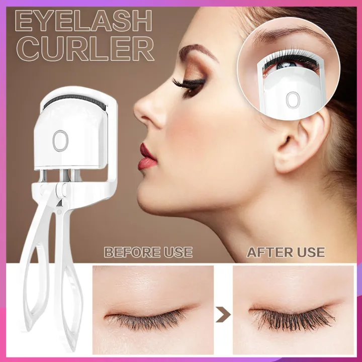 Electric Eyelash Curler Long Lasting Heated Eye Lashes Hair Curler Makeup  Beauty Tools Rechargeable Lash Curling Tool Shopee Philippines | Electric  Heated Eyelash Curler Long Lasting Makeup Tools Curling_l 