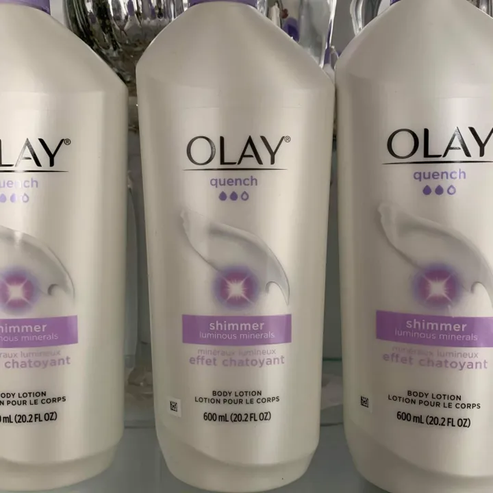 OLAY QUENCH SHIMMER LUMINOUS MINERALS LOTION Lazada PH