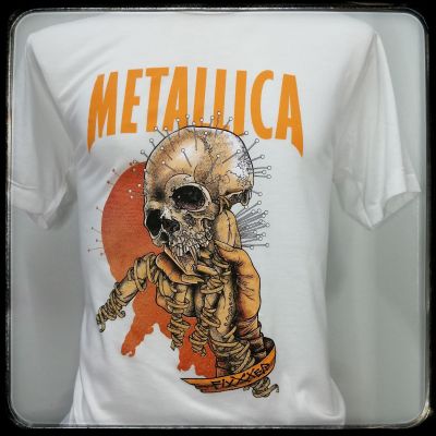 เสื้อ​วง​Metallica​ผ้า​บาง​50