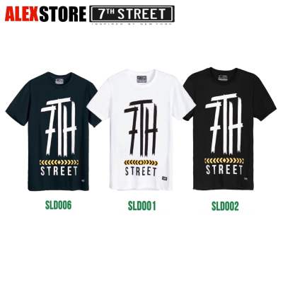 เสื้อยืด 7th Street (ของแท้) รุ่น SLD T-shirt Cotton100%