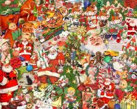 จิ๊กซอว์รูป ซานตาคลอส (Christmas Puzzle Theme) 1000 ชิ้น