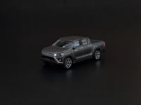 majorette toyota hilux revo สีเทาดำ