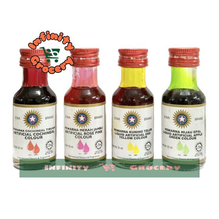 [Halal] Star Brand Artificial Colouring Flavouring Food Colouring