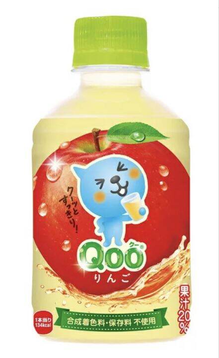 Qoo Apple 280ml. น้ำแอปเปิ้ล ส่งตรงจากญี่ปุ่น | Lazada.co.th