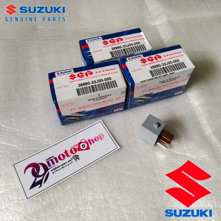 flasher Relay satria Fu injeksi GSX 150 main fan relay SGP original Lazada Indonesia