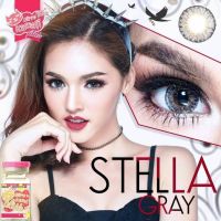 Stella คอนแทคเลนส์ ยี่ห้อ Kitty Kawaii สีเทา มีค่าสายตา