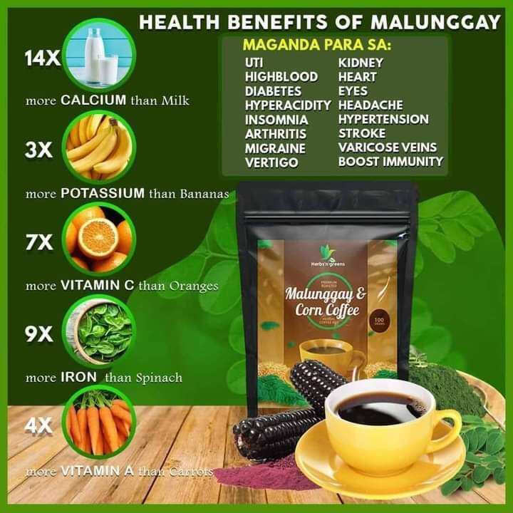 Malunggay & Corn Coffee Lazada PH