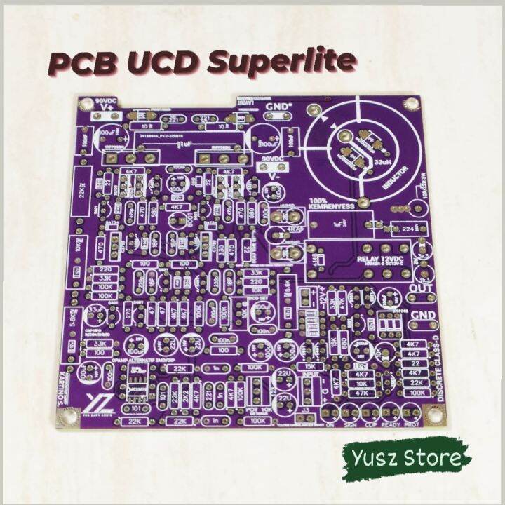 PCB UCD Superlite Class D Power amplifier | Lazada Indonesia