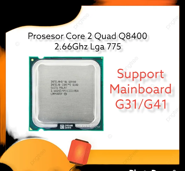 Prosesor Core 2 Quad Q8400 2.66Ghz Lga 775 Quad Core Q8400 | Lazada ...