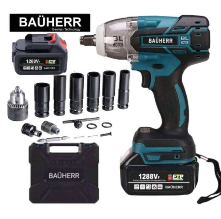 BAÜHERR MidTORQUE Cordless Impact Wrench German Technology Lazada PH
