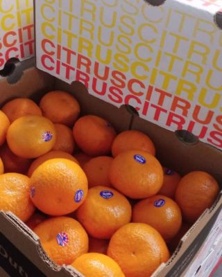 ส้ม ส้มแมนดาริน ออสเตรเลีย 2PH กล่องเหลือง  🇦🇺 AUS # 9 kg./ลัง. ลังละ 56.ลูก