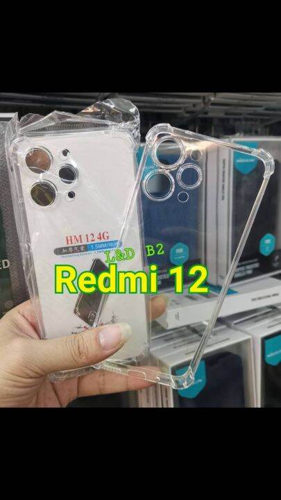 redmi-12c-12เคสใส-เคสกันกระแทก-เคสโทรศัพท์-เคสtpu-เคสใสนิ่ม-คลุมกล้อง-for-redmi-12c