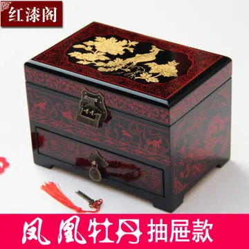 Chinese lacquer 2025 jewelry box