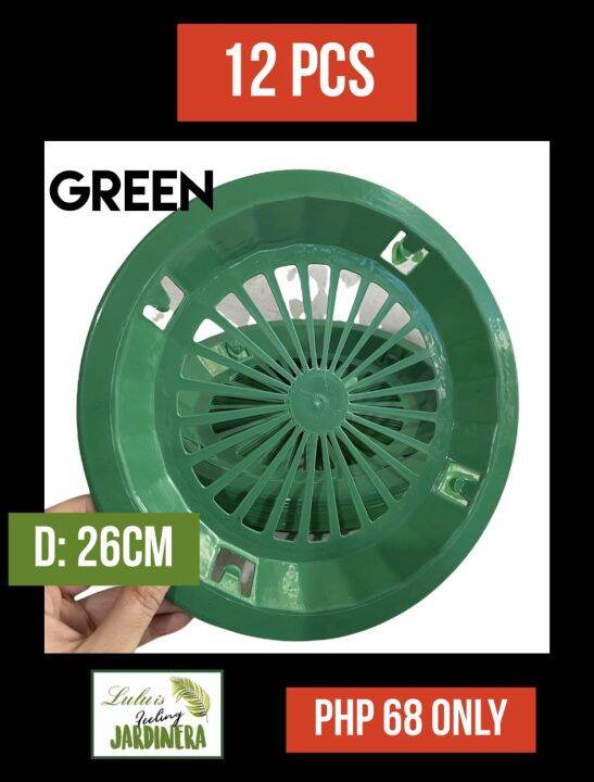 12 PC GREEN Plastic Paper Plate Holder Lazada PH