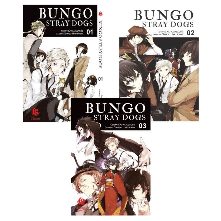 Komik Bungo Stray Dogs Vol. 1-3 