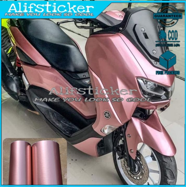 Skotlet Stiker Rose Gold Metalik Candy Scotlite Motor Ros Gold Metalic