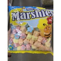 Marshies Vanilla Flower Marshmallows ( Markenburg Brand ) 150 G. มาร์ชแมลโลว์ กลิ่นวานิลลา รูปดอกไม้ ( ตรา มาร์เคนเบิร์ก )