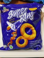 ขนมซุปเปอร์ริงชีส Supper Ring ขนาดแพ็ค 8ห่อ×14กรัม