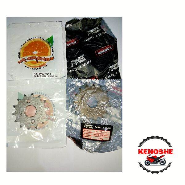 tmx 125 alpha stock sprocket