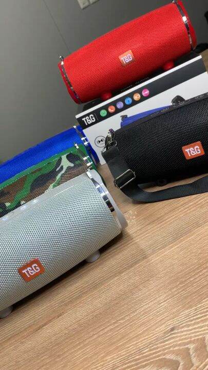 ลำโพง bluetooth T&G TG189 ลำโพงแบบพกพา ลำโพงบลูทูธ TWS ระบบเสียงไร้สาย ...