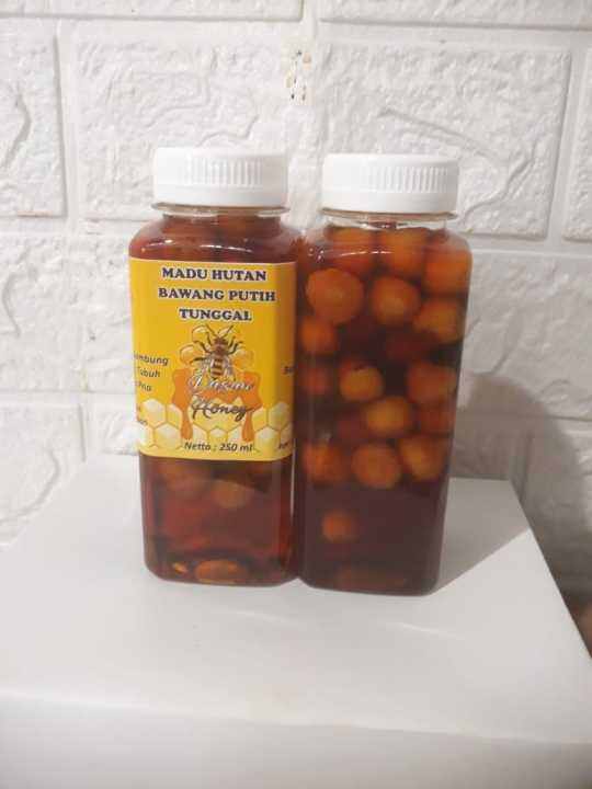 Madu Asli Bawang Putih Tunggal Lanang 350 Gram Lazada Indonesia