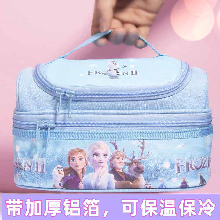 Princess Elsa Insulated Lunch Box Bag Lunch Bag Satchel Primary School