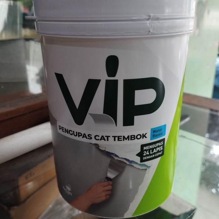 Paint Remover Perontok cat tembok VIP Avian 1 kg Transparan Lazada