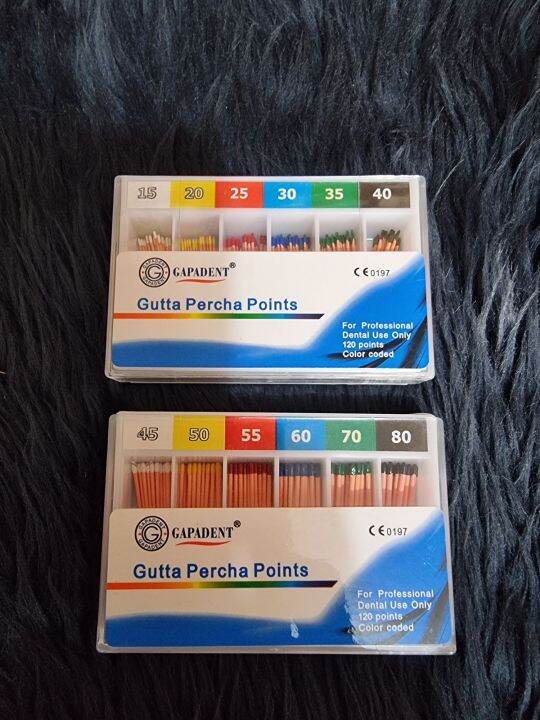 Gapadent Paper Points and Gutta Percha Lazada PH