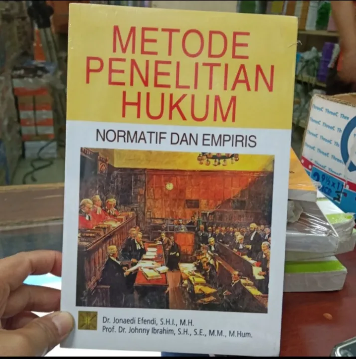 BUKU METODE PENELITIAN HUKUM NORMATIF DAN EMPIRIS ORIGINAL Lazada