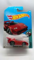 รถเหล็ก Hotwheels LAMBORGHINI COUNTACH สีแดง (lz21)