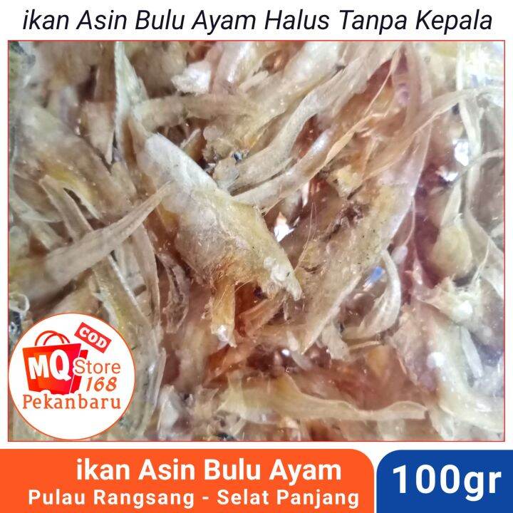 ikan Asin bulu Ayam Tanpa Kepala - 100gr | Lazada Indonesia