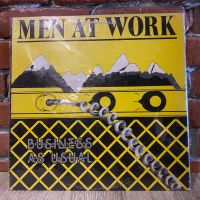 1 LP Vinyl แผ่นเสียง ไวนิล MEN AT WORK - Business As Usual (0308)