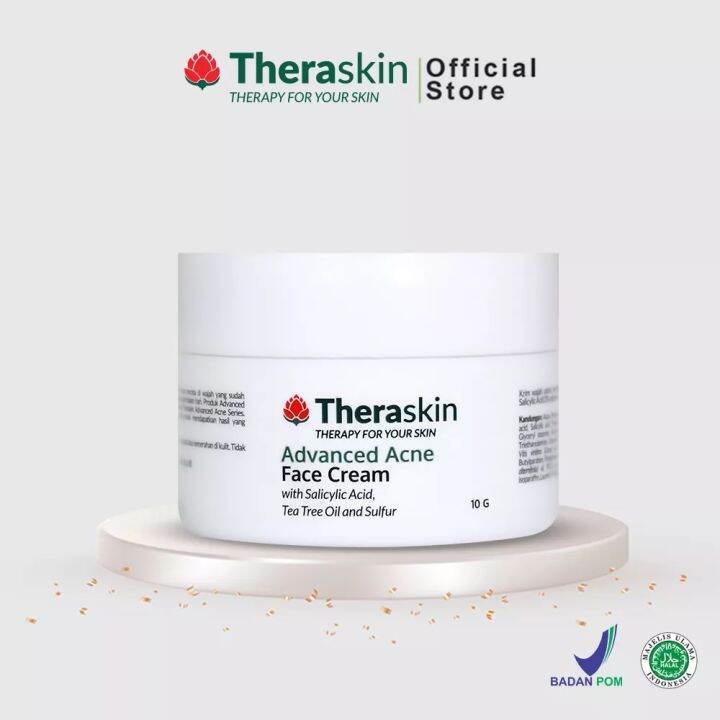 Theraskin Advanced Acne Face Cream 10 G Lazada Indonesia