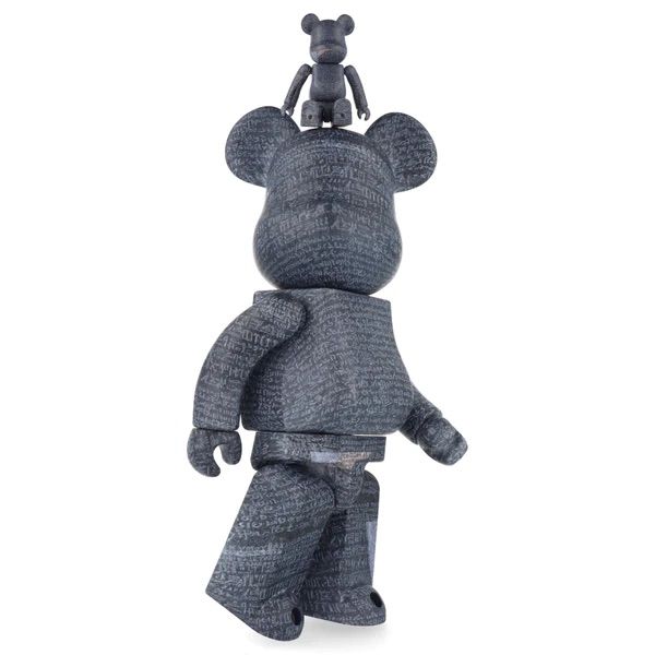 ของแท้พร้อมส่ง-bearbrick-the-british-museum-the-rosetta-stone-400-100