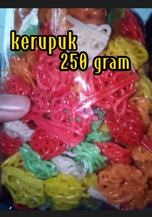 Kerupuk Mentah Toping Seblak 200 Gram Lazada Indonesia