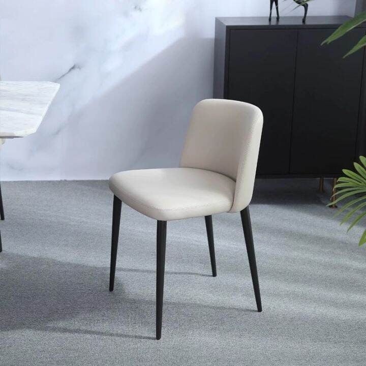 Italian Minimalist Dining Chair Designer Model Small Apartment Home ...