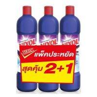 น้ำยาทำความสะอาดห้องน้ำ VIXOL 900ml แพ็ค3 ม่วง