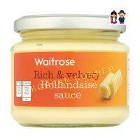 Hollandaise Sauce - WAITROSE ฮอลลันเดส ซอสครีม จิ้มเนื้อสัตว์ นำเข้าจากอังกฤษ England