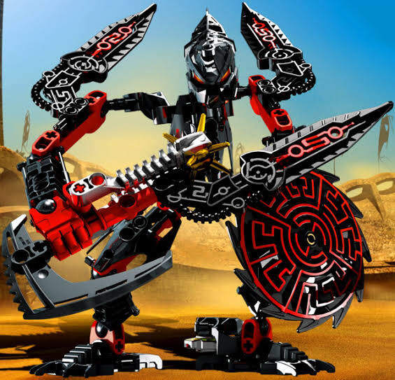 Retired set ปี 2009) 8978 Lego Bionicle Glatorian, Skrall | Lazada