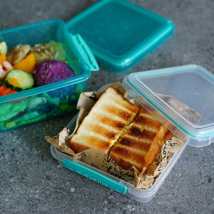 New Zealand Import Sistema Sandwich Box and Fruit Container Combo