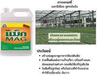 โมสาท แม็ก ขนาด 5 ลิตร ธาตุอาหารเสริมพืช ฮอร์โมนพืช (ใบเขียวเข้ม สะสมอาหารก่อนออกดอก)